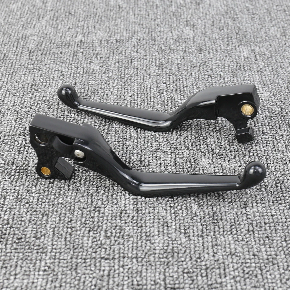 Black Brake Clutch Lever For Harley Iron 883 Sportster 1200 XL 1200 72 2004-2013 - Image 4 of 4