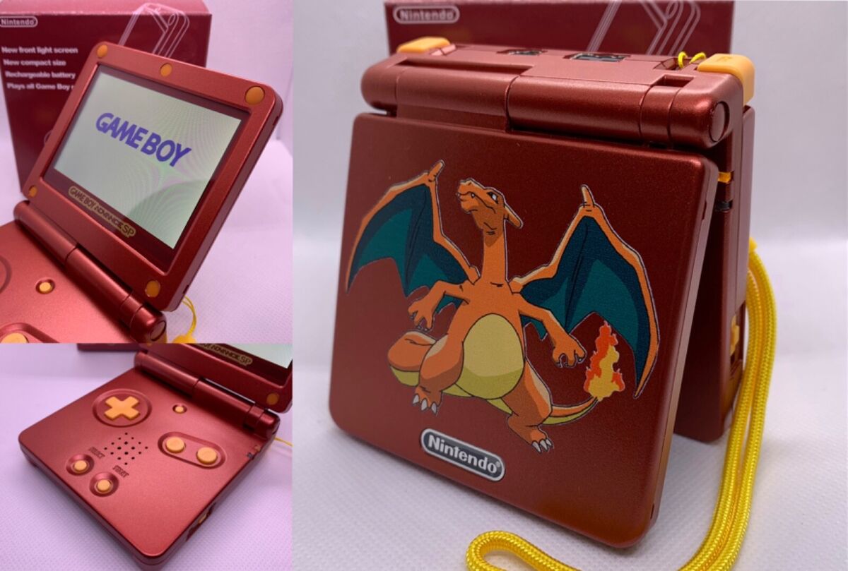 Nintendo Gameboy Advance SP Limited Edition Charizard