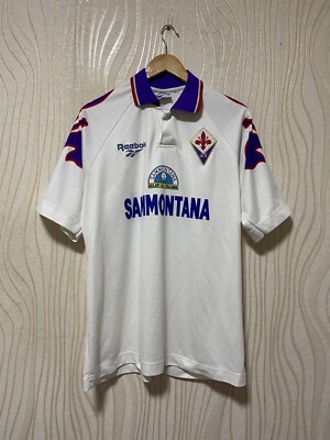 95-96 Fiorentina away L/S worn issue#4】(Fiorentina 1995 95-96 Fiorentina away L/S worn issue#4】(Fiorentina 1995