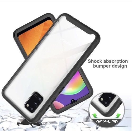 For Samsung Galaxy A31 Case Ultra Slim Built-In Screen Protector Phone Cover - Picture 2 of 5