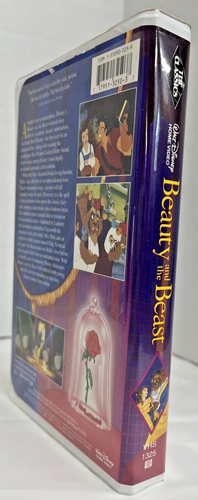 NEAR MINT Walt Disney Black Diamond Edition-Beauty and the Beast (VHS Tape 1992) - Picture 17 of 20