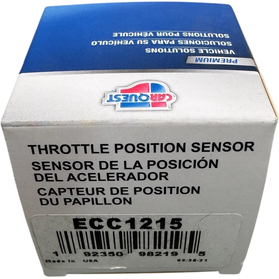 Sensor de posición del acelerador CARQUEST ECC1215 se adapta a Chevrolet Camaro Corvette Foto 2 de 4