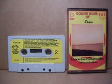 Golden Hour Of Piano - Concertos  Rhapsodies  Cassette Tape  ZCGH 828