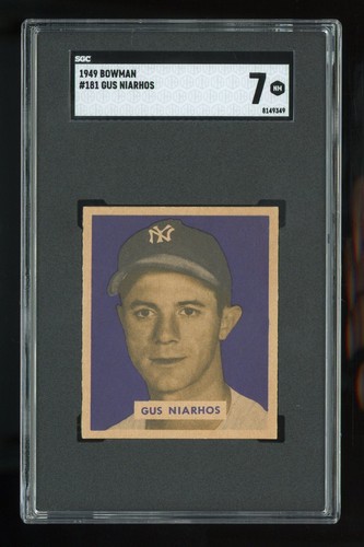 1949 Gus Niarhos #181
