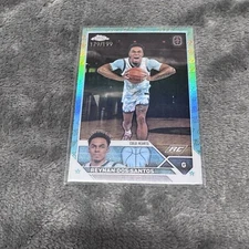 2023-24 Topps Chrome OTE Out Of 199 Reynan Dos Santos Aqua Green Refractor HTF