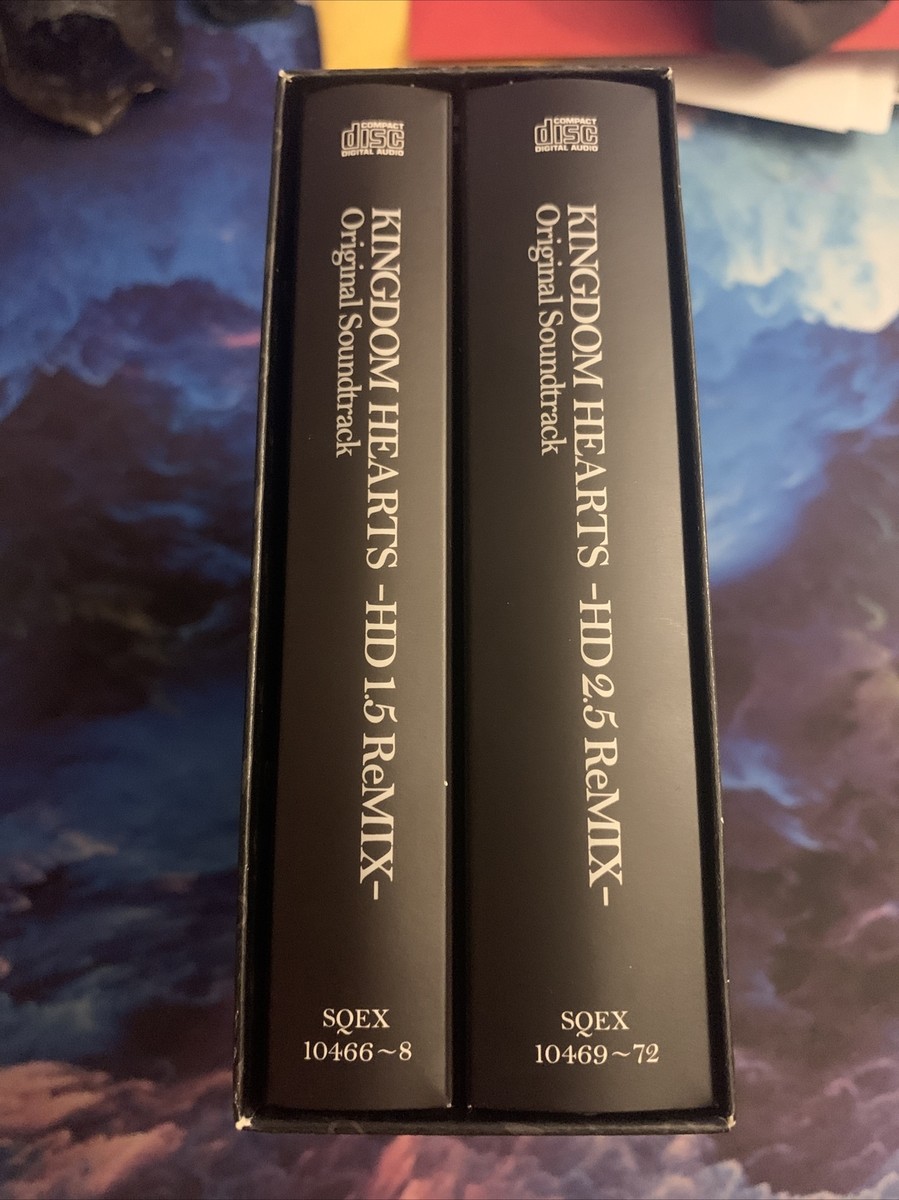 ＫＩＮＧＤＯＭ　ＨＥＡＲＴＳ－ＨＤ　１．５　＆　２．５　ＲｅＭＩＸ－Ｏｒｉｇｉｎａｌ　Ｓｏｕｎｄｔｒａｃｋ　ＢＯＸ Square Enix KINGDOM HEARTS HD 1.5 & 2.5 ReMIX Original