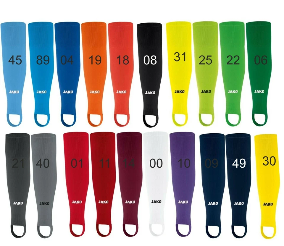 JAKO Stutzen Stegstutzen Glasgow 2.0 Größe Bambini Kinder Senior Socks