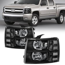 Front Lamps Headlight Assembly For 2007-2013 Chevrolet Silverado 1500 One Pair Front Lamps Headlight Assembly For 2007-2013 Chevrolet Silverado 1500 One Pair