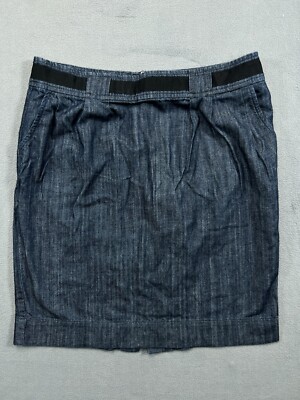 New York Company Denim Skirt Womens 10 Blue Jean Pencil