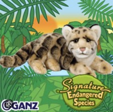 Webkinz Signature Endangered Clouded Leopard New With Unused Code