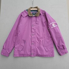 Henri Lloyd Purple XXL Round The World Yacht Race Consort Jacket Hooded Sailing 
