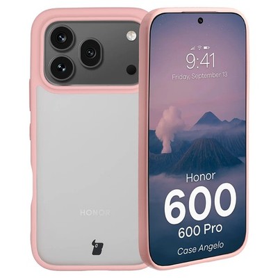 Handyhülle für Honor 600 5G/600 Pro 5G Bizon Case Cover Schutzhülle Hellrosa