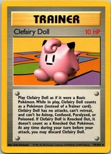 Clefairy Doll 70/102 Rare Base Set Unlimited Pokemon Near Mint on eBay