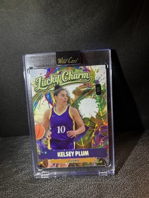 Kelsey Plum 1/1 Lucky Charm Wild Card  Los Angeles Sparks