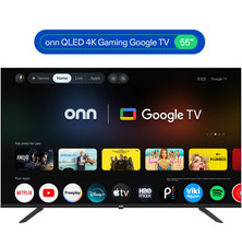 55 Inch QLED 4K UHD Smart Gaming TV 144hz Freesync VRR HDMI Google Voice Ultra