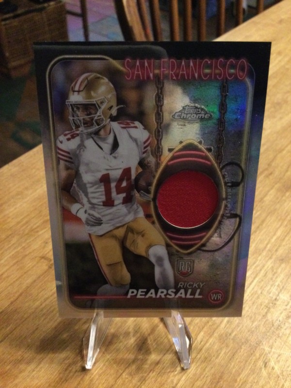 2024 Topps Chrome - Rookie Relics Ricky Pearsall #CRR-RP (MEM, RC)