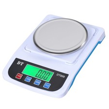 Digital Lab Scale 600g x 0.01g Precision Electronic Scale LCD Analytical Balance