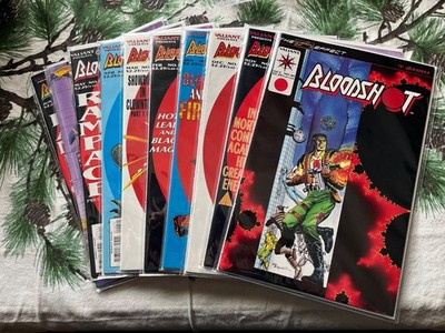 Valiant Comics:  Bloodshot #20-29 Complete  1994-95  F/VF