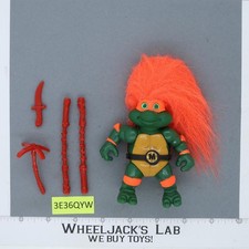 Turtle Troll Mike 100  Complete Teenage Mutant Ninja Turtle1993 Playmates Figure