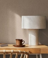 Eur 3,75/Qm /Tapete Marburg 35362 Beige Braun Textiloptik Leinen