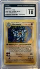 1999 Pokémon Base Set 1st Edition Shadowless Machamp Holo CGC 10 Gem Mint