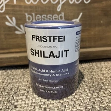 Shilajit Pure Himalayan Dulcimer Acid & Humic Acid 85+Trace Minerals 60g Exp2027