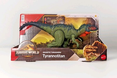 Mattel Jurassic World Rebirth Gigantic Thrashers Tyrannotitan JCL75  
