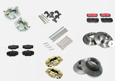 LAND ROVER DEFENDER 90 FULL BRAKE KIT BRAKE DISCS PADS AND CALIPERS VENTED FRONT