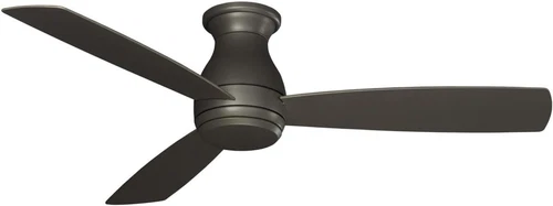 Hugh 52" 3-Speed AC Ceiling Fan with LED Light & Remote - Wet Rated, Matte Greig - Picture 2 of 8