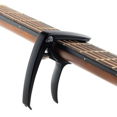 Guitar Capo, HooztPro Capo for Acoustic and Electric Guitars, acoustic Black 