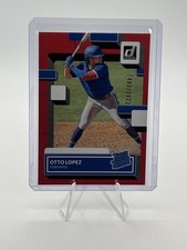 Otto Lopez - 2022 Panini Donruss - Rated Rookie  #49 Red /2022 (RC)