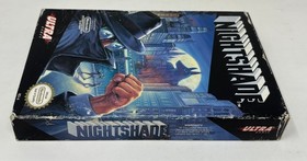 NES Nintendo - Nightshade - CIB Complete in Box - Tested (Ultra, 1992)
