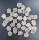 Roll of 1937 Buffalo Nickels 40 Coins Estate Find See Photos Actual Coins