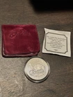 Rare Vintage Bullion Joe Camel Tobacco 1 oz  .999 Fine Silver w/ Pouch & Cert.