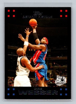 2007-08 Topps #84 Chris Webber