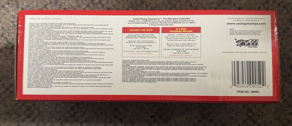 Coche dicast Bill Elliott NASCAR McDonald’s 94 50 aniversario escala 1:24 de Atlas Foto 4 de 4