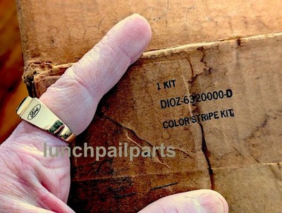RARE Brown Gold Laser Stripes Ford Ranchero Torino Cobra Fairlane Falcon 429 SCJ