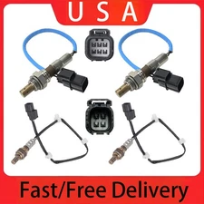 4PCS Up+Down Oxygen O2 Sensor For Honda Crosstour 2012 Pilot 3.5L V6 2009-2015