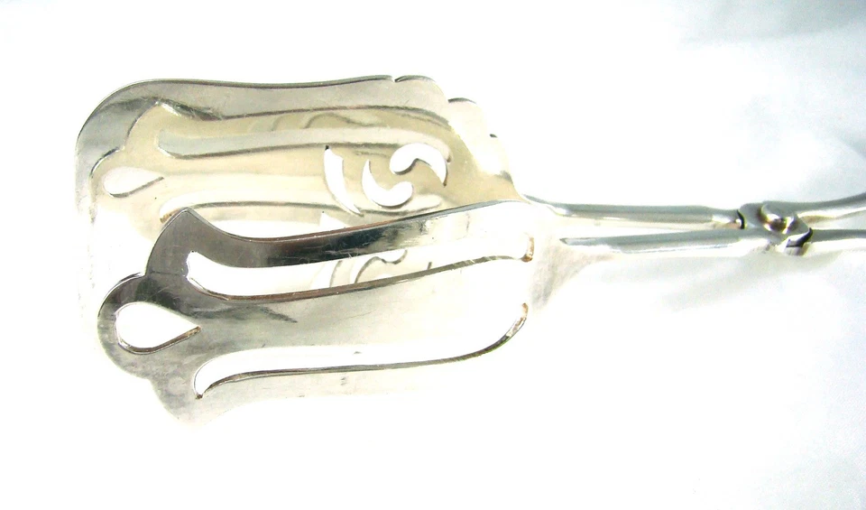 Pinze Per Sandwich In EPNS Silverplate Sheffield - Immagine 3 di 4