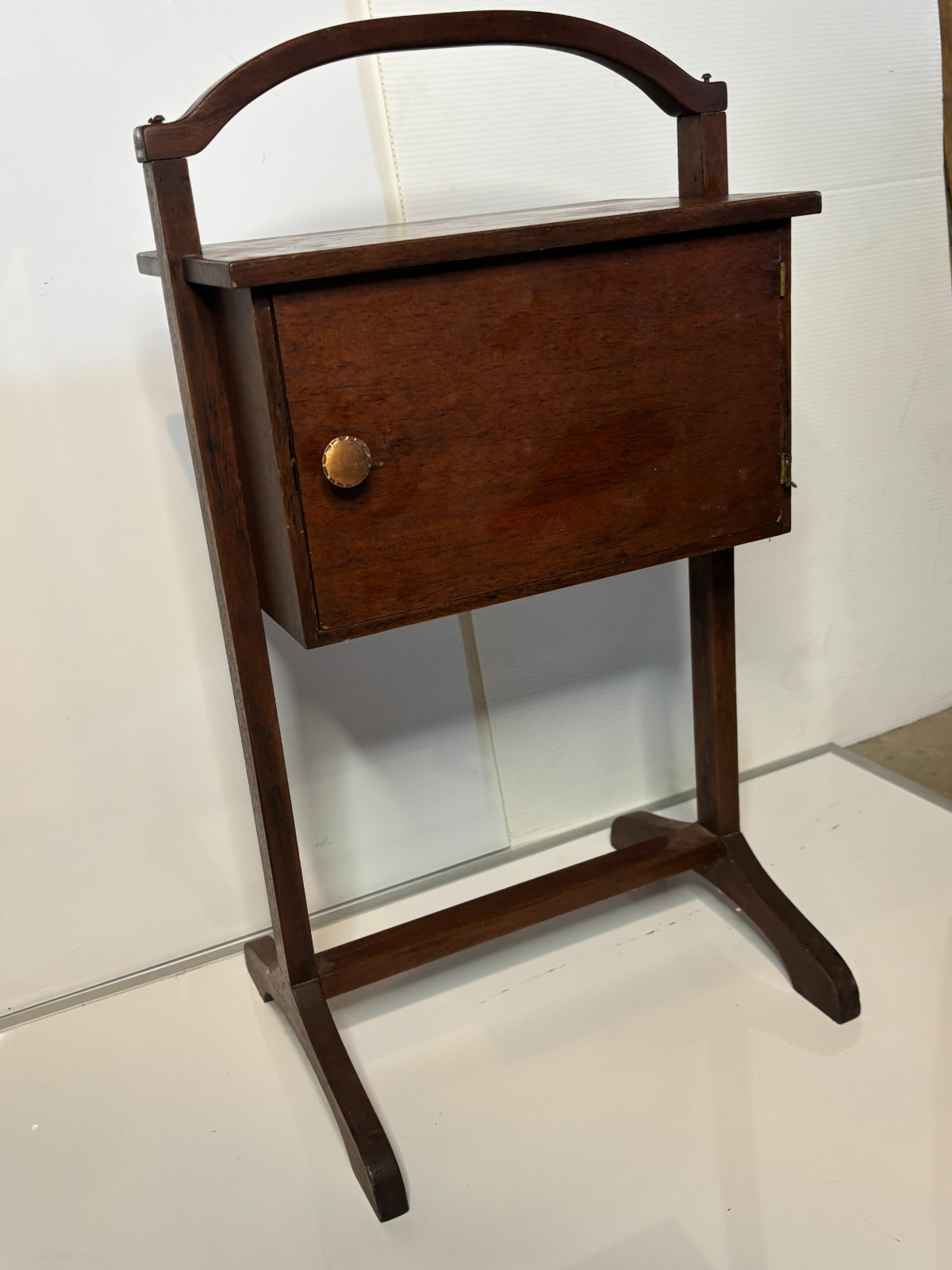 Cupboard Cabinet Smokers Side Table