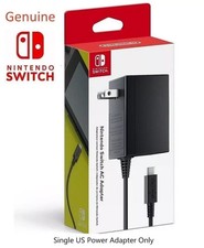 Official Nintendo AC Power Adapter for Switch, USB-C Power Charger, for US CA JP