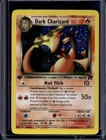 2000 Pokemon Team Rocket First Edition Dark Charizard Holo #4/82