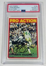 John Riggins Cards, Rookie Card and Autographed Memorabilia Guide 19