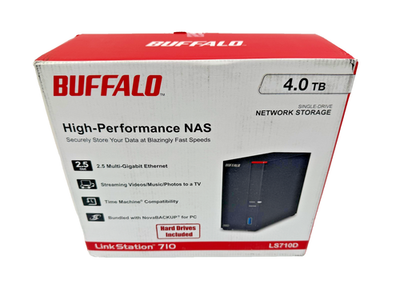 美品　BUFFALO LinkStation LS710D 4TB Buffalo Technology LS710D0401 LinkStation 710d 4tb NAS for sale