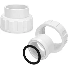 2 Pack 2-Inch Salt Cell Union Connector Replacement for Hayward Salt Generator