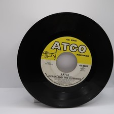 Derek And The Dominos &ndash; Layla Record 1971 ATCO Rock 45 RPM