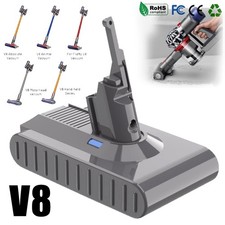 Battery For Dyson V8 Absolute 21.6V 6400mAh Cordless Cleaner Li-ion SV10 215681