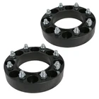 2pc 2" Skid Steer Wheel Spacers - 8 Lug Bobcat Case CAT John Deere New Holland