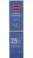 DUZOLY Probiotic Brightening White Toothpaste Lot Of 2