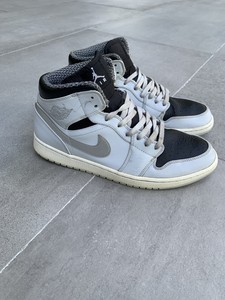 jordan 1 mid pure platinum metallic silver
